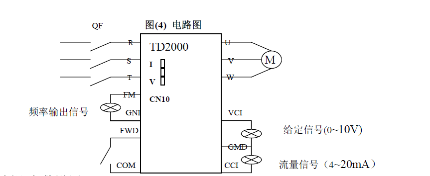 艾默生變頻器TD2000電路圖--代理商廣州盟雄